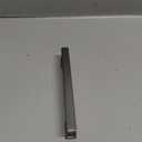 Rergy 10 Pack Brushed Satin Nickel Cabinet Handles, 5 Inch Hole Center Pulls, Kitchen Drawer Pulls and Knobs, Square Hardware for Bathroom Dresser