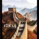 Picrit 12x14 Picture Frame, Photo Frame for Wall Mounting Display, Black