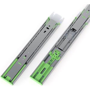 FivePears 6 Pairs 10 Inch Heavy Duty Soft Close Drawer Slides, 150 Lb Load Capacity Full Extension Ball Bearing Side Mount Drawer Runner, Rv Tool Box Kitchen Cabinet Drawer Self Closing Glide Rails