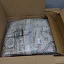 Area Rug 7x9 Washable Vintage - Soft Traditional Rugs for Living Room Large Non Slip Backing with Low Pile Farmhouse Oriental Retro Carpet for Bedroom Dining Room or Home Office - Light Brown