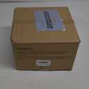 Small Lamp Shades Set of 2, 5.5" Top x 10" Bottom x 6.6" High, Small White Lamp Shades for Table Lamps, Fabric Lampshade Replacement for Bedside Lamp, Wall Sconces, Spider, Clip on Adapters Included