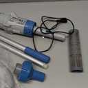 Kokido 2024 5-in-1 Rechargeable Spa Vacuum Essential Kit - Multi-Angle Head, Section Pole, 3 Hand Tools: Skimmer, Scrubber, and Brush. Cold/Hot Water Safe, Ideal for Inflatable Spa Hot Tub XV100