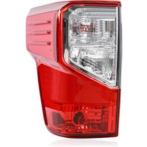 Left Tail lights W/Clear Lens Assembly Compatible with 2016-2023 Nissan Titan OE Style Rear Light Taillights Replacement for NI2800213