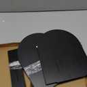 8x10 Inch Black Arch Acrylic Sign with Stand | 5 Pack Blank Black Arched Acrylic Table Sign with Base for DIY Wedding Table Numbers, Arched Wedding Signage, Events& Parties (8x10 Inch)