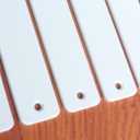 12 Pack - L 11" x H 6" x W1.5, 5mm Thick White L Shelf Bracket, Iron Shelf Brackets, Metal Shelf Brackets, Floating Shelf, Shelf Supports with Screws