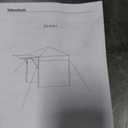 Yaheetech 10x10 Pop up Commercial Canopy Tent with 3 Removable Sidewalls & Awning, Portable Freestanding Shelter, Outdoor Heavy Duty Party Canopies W/Roller Bag, 4 Sandbags, Stakes & Ropes, Black