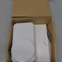 Belkin MagSafe Charger Compatible, 3-in-1 Charging Station, Qi2.2 25W Magnetic Wireless Charger Dock, Foldable Charging Stand for iPhone 17/16/15, Apple Watch, AirPods, Pixel 10 (45W Adapter Included) (White)