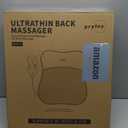 Back Massager, Rolling Up and Down Back Massager with Heat, Back Massage 4D Kneading for Pain Relief Deep Tissue, Ultrathin Shoulder Massager Mother's Day Gift for Women Men Parents, Khaki