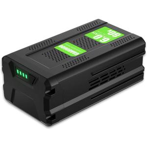 Bonacell Replacement for Greenworks 80V Battery 6.0Ah High Capacity Lithium GBA80200 GBA80300 GBA80400 GBA80500, Fit for Greenworks 80 Volt Power Tools PW80L420 TL80L00 LMB407 PS80L00