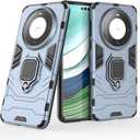 Compatible with Huawei Mate 60 Pro Case Cover,Magnetic Car Mount Bracket Shell Compatible with Huawei Mate 60 Pro 5G ALN-AL00 ALN-AL80 Case Blue