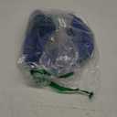 Navy Blue Bar Stool Seat Cushions, Round Stool Covers Pads with Ties Non Slip (14"x14"x4",1 Pack)