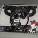 Disney Minnie Christmas Headband and Light-Up Necklace Set  Kids Holiday Accessory Gift Set, Ages 3+