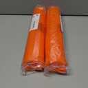 2 x Griddle Accessories Silicone Spatula Mat with Drip Pad, Orange, 16x11.5" Rectangular Grill Mat