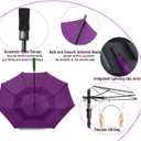 Golf Umbrella Large 54/62/68/72 Inch, Extra Large Oversize Double Canopy Vented Windproof Waterproof Umbrella, Automatic Open Golf Umbrella for Men and Women and Family.