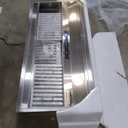 IKTCH 42 inch Built-in/Insert Range Hood 900 CFM, Ducted/Ductless Convertible Duct, Stainless Steel Kitchen Vent Hood with 2 Pcs Adjustable Lights and 3 Pcs Baffle Filters with Handlebar