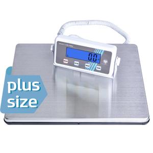 Extra Wide Medical Digital Body Weight Scale - 440 lb/200 kg Capacity, High Accuracy, Heavy Duty Portable Bathroom Scale, Easy to Read, Ideal for Office Wrestling Home, Hospital, Gym & Bariatric Use