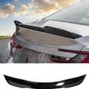 Spoiler Wing Compatible with 2025 Toyota Camry Rear Trunk Spoiler Wing Tail Lip ABS Plastic for Toyota Camry Accessories (Glossy Black)