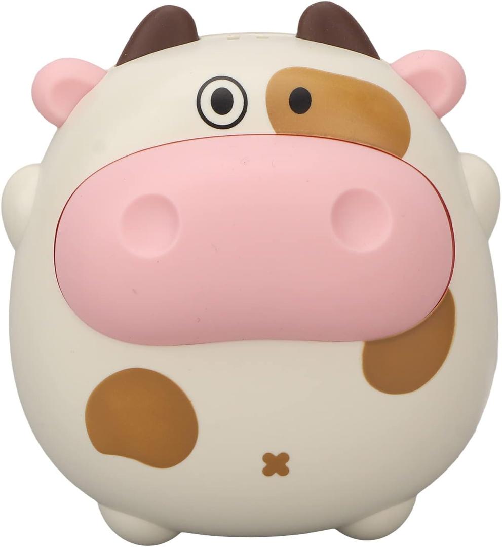 Generic USB Heater, 2 Levels USB Rechargeable Electric Mini Hand Warmer Powered Heater Fast Heating Cartoon Cow Night Light (Beige) Generic USB Heater, 2 Levels USB Rechargeable Electric Mini Hand Warmer Powered Heater Fast Heating Cartoon Cow Night Light (Beige)