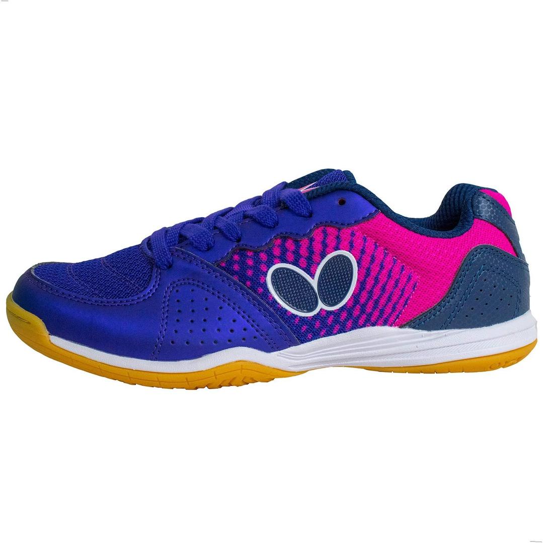 Butterfly Unisex-Adult Athletic Table Tennis Shoes (10, Navy)