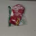 Christmas Stockings with Letters M, Large Super Soft Christmas Stockings Red Velvet with White Super Soft Plush Cuff for Christmas Xmas Tree Holiday Fireplace