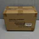 5 Pack Hanging Storage Basket, Bathroom Basket, Household Goods, with Traceless Tape, no Drilling, for Cabinet Storage, Kitchen, Bathroom, Storage Room,Chrome