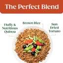 SEEDS OF CHANGE Organic Quinoa & Brown Rice with Sun Dried Tomato, Organic Food, 8.5 OZ Pouch (Pack of 12) (EXP 12/01/25)