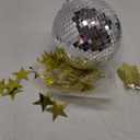 Alytimes Mirror Disco Ball - 8-Inch Cool and Fun Silver Hanging Party Disco Ball –Big Party Decorations, Party Design