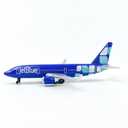 AVIAMUSE Jetblue Model Airplane, Single Plane Die-cast Model Planes Aircraft Suitable for Collection & Christmas, Birthday Gifts