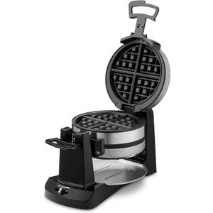 Cuisinart Double Flip Belgian Waffle Maker, Stainless Steel, 1400W