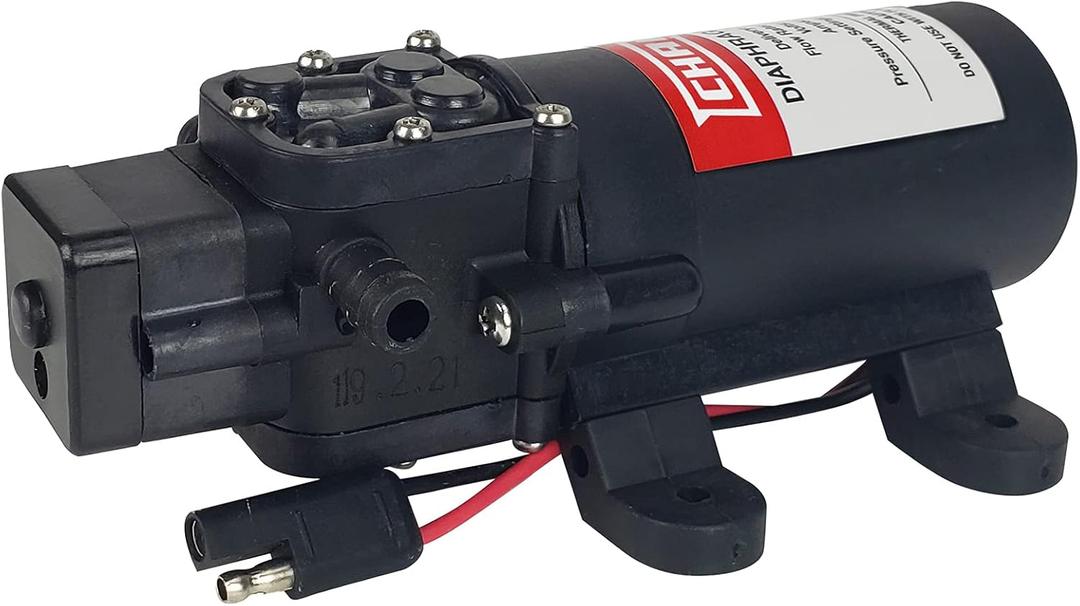 Chapin International 6-9206 12V 1.0 GPM Standard Diaphragm Pump, Black