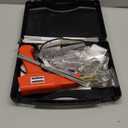 220w Plastic Welder,Upgraded 2 in 1 Plastic Welding Kit,Plastic Repair Kit 1000pcs Hot Staples & 92pcs Plastic Welding Rods for Car Bumper Plastic Crack Repair (Red)