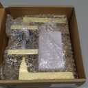 Mega Handles Prime Privacy Lever Door Handle for Hallway, Closet and Bathroom, Keyless Reversible Design Door Levers, Fits All Standard Door Sizes, Covered Screws Included - Satin Brass (1 Pack), 5"