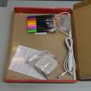 LED Drawing Board for Kids, Light Up LED Drawing Board with Colors, Magic Drawing Tablet with 2 Triangular Stand 7 Colored Pens Christmas & Birthday Gifts for Girls Boys(11.8X9.85in)