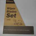 OEM Quality Windshield Wiper Blades, 18 and 18 DSV Standard Car Wiper Blades With Universal U/J Hook Only, Automotive Replacement Wiper Blades for my Car, Water Repellency Wiper Blade, Pack of 2