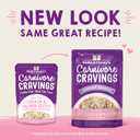 Stella & Chewy's Carnivore Cravings Wet Cat Food - Premium Pouches - Grain Free, High Protein Chicken & Salmon - Perfect for Picky Eaters - Complete Meal or Topper (2.8 oz, 12 Pack) (EXP 03/24/27)