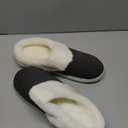 Womens Mens Slippers Warm Comfy Memory Foam House Shoes Knit Slippers for Indoor and Outdoor Size 11-12