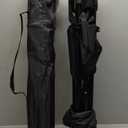 Folding Camping Chair, 225lb Capacity, Includes Cup Holder & Side Storage Bag, 5.5lbs Portable for Beach, Camping, Sport,2PCS Black (20.5"D x 20.5"W x 33.8"H)