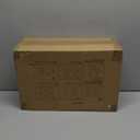HORLIMER 11x8x2 inches Shipping Boxes Set of 25, White Corrugated Cardboard Box Literature Mailer