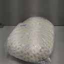 vctops Chunky Knit Round Shaped Throw Pillows with Insert Super Soft Cozy Decorative Handmade Cushions (White, Diameter 16")