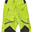 Ergodyne GloWear 8928 Insulated Thermal Bib Overalls, High Visibility, Weather-Resistant (Large, Lime)