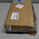 Floating Bookshelves for Wall, Rustic Wood Hanging Wall Bookshelf, Upside Down Book Shelf and Wall Mounted Bookshelves for Home Decor in Bedroom, Living Room, Carbonized, 2 Pack (16.5 in, Brown)