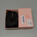 NAYOO Hair Toppers for Women Real Human Hair, 360° Cover Clips in Full Fringe Fake Bangs Hair Pieces for Women Girls Daily Wear(Brown Black)