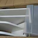 Fenge Dual Monitor Stand, Corner Desk Shelf with Drawer & Slide-Out Tray