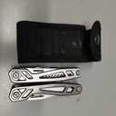 Multitool with Pocket Knife, Birthday Gifts for Men Women Mom Dad, WETOLS 21-in-1 Stainless Steel Pliers with Screwdrivers, Self-locking Multi tools with EDC Sheath, Ideal for Home, Camping, Survival (Silver)