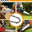 2 Pack 16 Inch Chainsaw Chain S56-3/8" LP Pitch, .050" Gauge, 56 Drive Links - Replacement for Craftsman CMECS600 S165, Ryobi RY3716, Homelite, Echo, Husqvarna & Poulan 16" Chainsaws