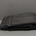 Deerly Linen Stair Treads Non Slip 10pcs Comfortable Stair Runner for Wooden Steps Peel and Stick Stairs Carpet Treads Indoor Staircase Covers Mat with Self-Adhesive Backing 8"X30" Black White