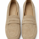 SM New York Womens Penny Loafers Comfortable Lightweight Walking Flats Slip On Spring Fall Shoes for Work and Leisure, Size 11