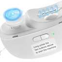 3-in-1 Electric Nail Clippers, Upgrade Electric Nail Clippers for Seniors or Babys, Automatic Electric Polishing Nail Clipper with Collector, Electric Nail Trimmer Gift for Your Loves (Cream-White)