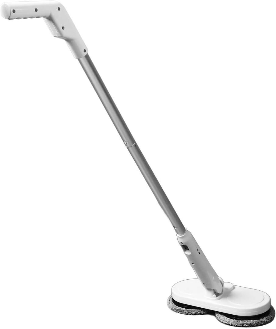 Cordless Electric Mop for Floor Cleaning, Professional Handheld Rechargeable Efficient Self Propelled Dual Spin Mops for Floors Cleaning