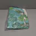 BLUE PANDA Tropical Party Favor Boxes - 12 Pack - 6 x 3 x 3 in, Teal Floral - Luau Party Decorations & Birthday Favor Boxes - 300gsm Cardstock Construction